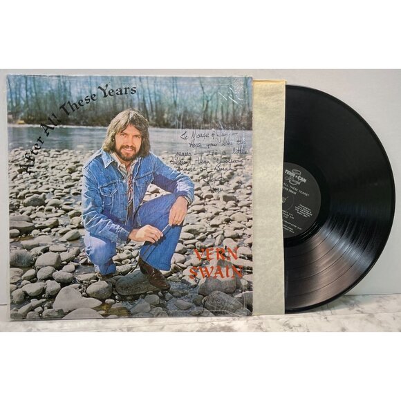Vern Swain After All These Years Country LP AUTOGRAPHED Tenn Can Records 1979